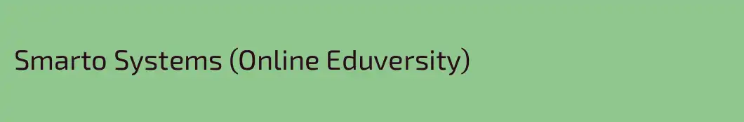 Smarto Systems (Online Eduversity)